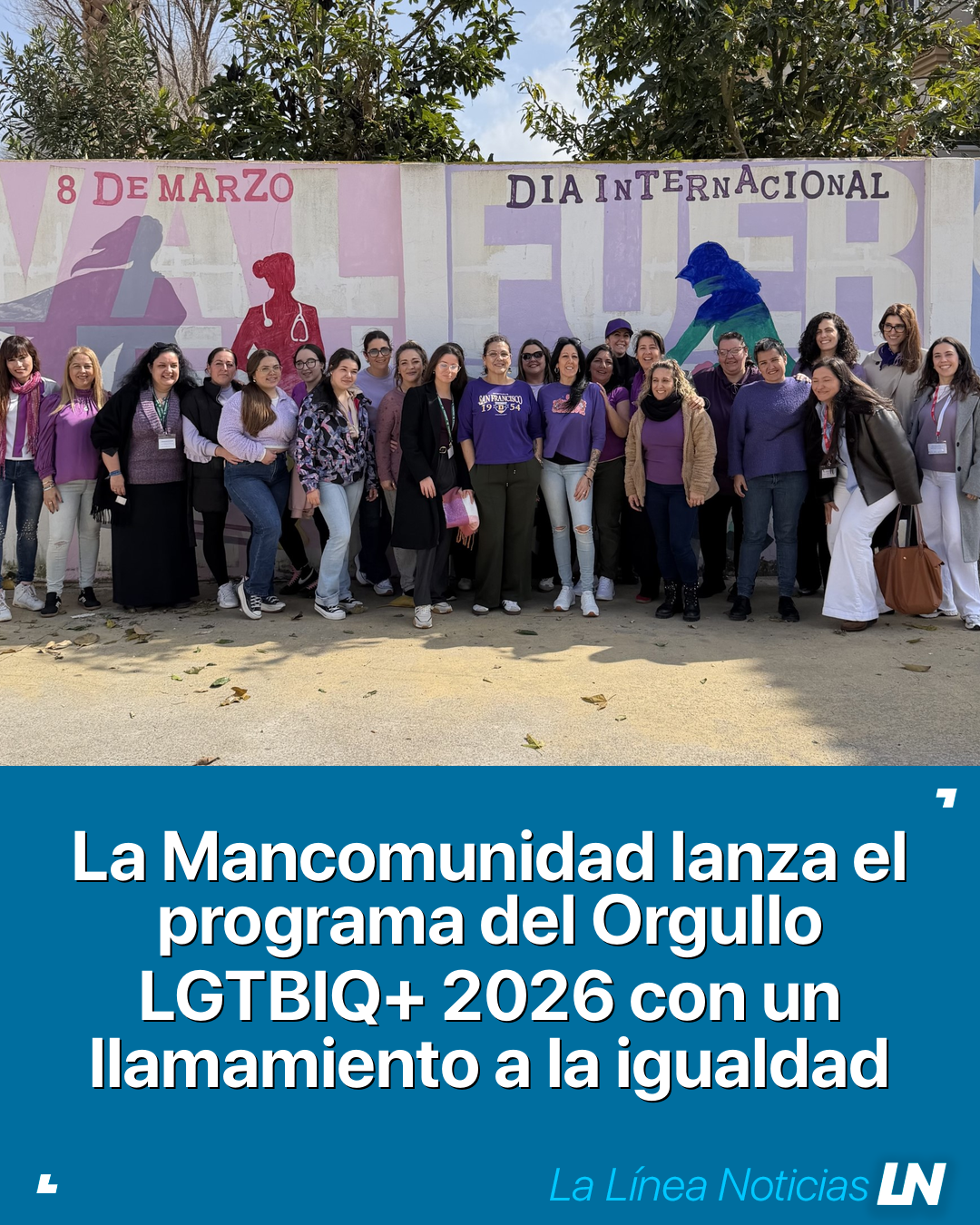 La Mancomunidad lanza el programa del Orgullo LGTBIQ+ 2026 con un llamamiento a la igualdad