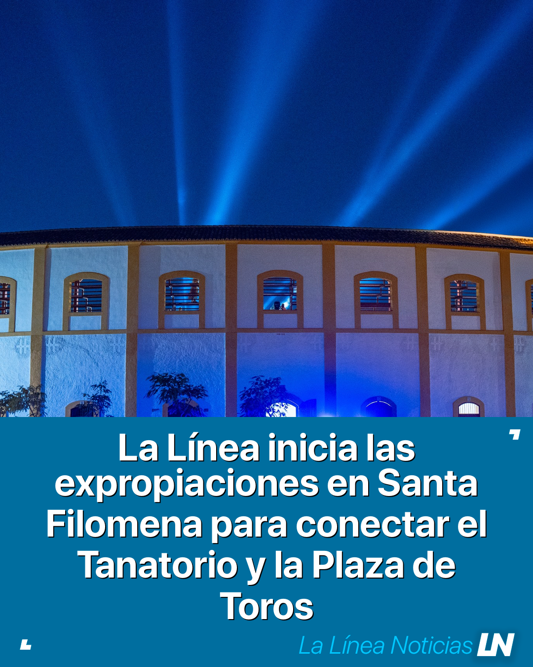 La Línea inicia las expropiaciones en Santa Filomena para conectar el Tanatorio y la Plaza de Toros