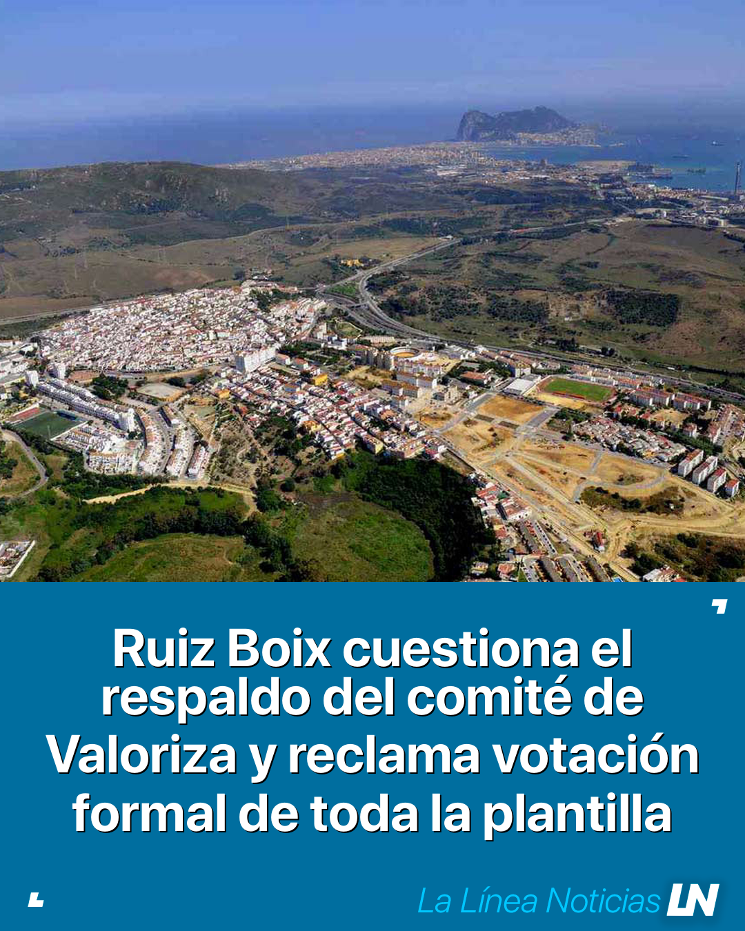 Ruiz Boix cuestiona el respaldo del comité de Valoriza y reclama votación formal de toda la plantilla